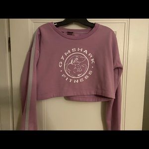 Gymshark crop sweatshirt